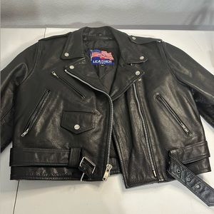Leather Moto Jacket